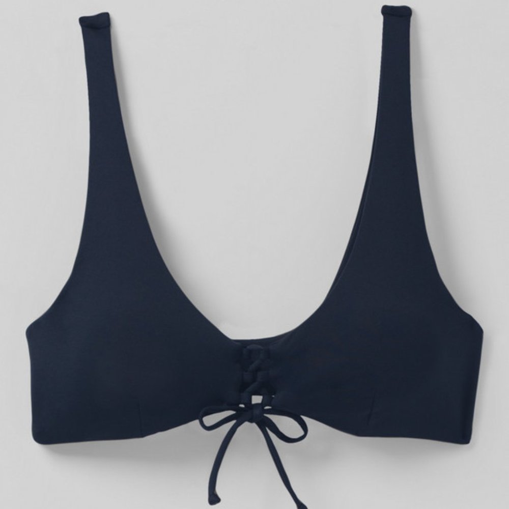 Prana Black Ruby Beach Top, bikini top